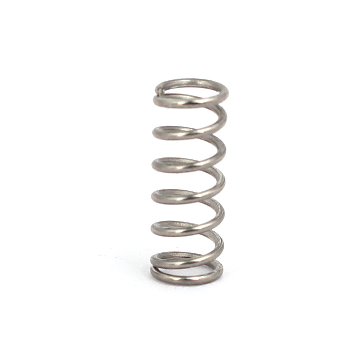 Harfington 0.5mmx4mmx10mm 304 Stainless Steel Compression Springs Silver Tone 10pcs