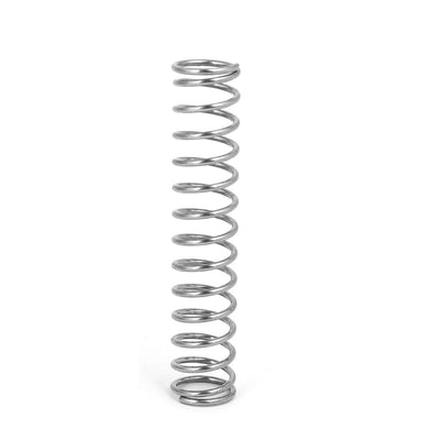 Harfington 1mmx10mmx50mm 304 Stainless Steel Compression Springs Silver Tone 10pcs