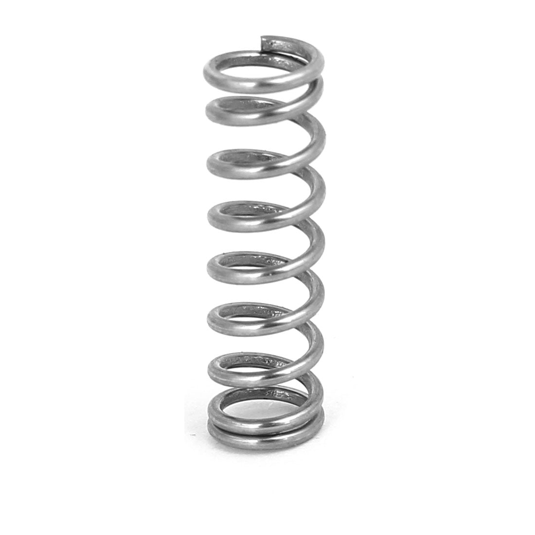 Harfington 0.8mmx6mmx20mm 304 Stainless Steel Compression Springs Silver Tone 20pcs