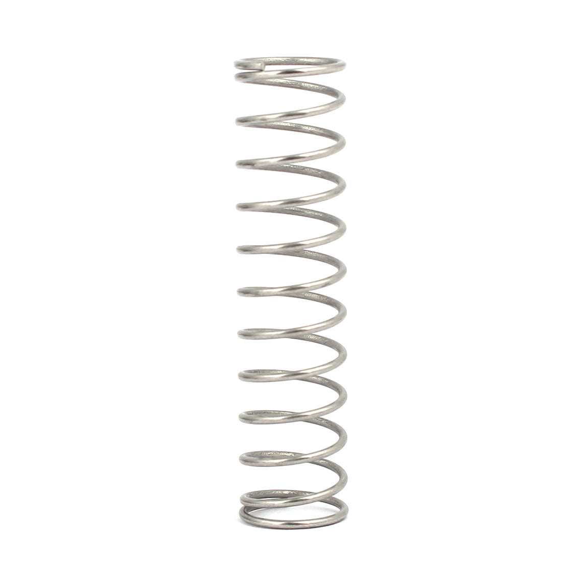 Harfington 0.8mmx10mmx40mm 304 Stainless Steel Compression Springs Silver Tone 20pcs