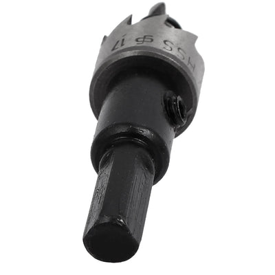 Harfington 17mm Cutting Dia 68mm Long HSS Spring Loaded Twist Drill Bit Hole Saw Cutter