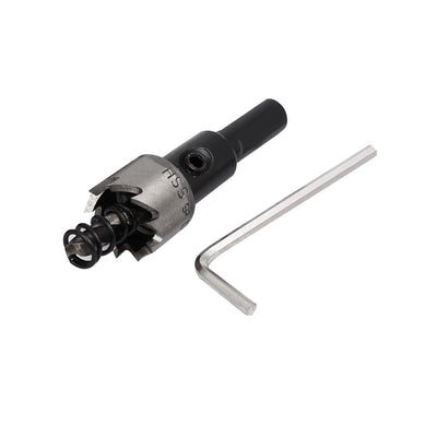 Harfington 17mm Cutting Dia 68mm Long HSS Spring Loaded Twist Drill Bit Hole Saw Cutter