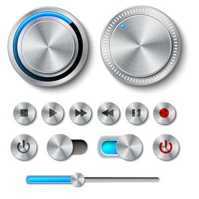 Harfington 19mm Thread Dia 1NO+1NC Flat Round Stainless Steel Waterproof Latching Metal Key Switch