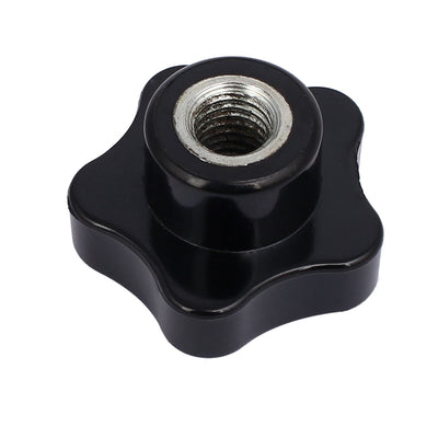 Harfington M10 Female Thread Star Head Bakelite Knobs Handle Machine Tool Black