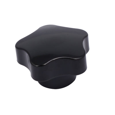 Harfington M10 Female Thread Star Head Bakelite Knobs Handle Machine Tool Black