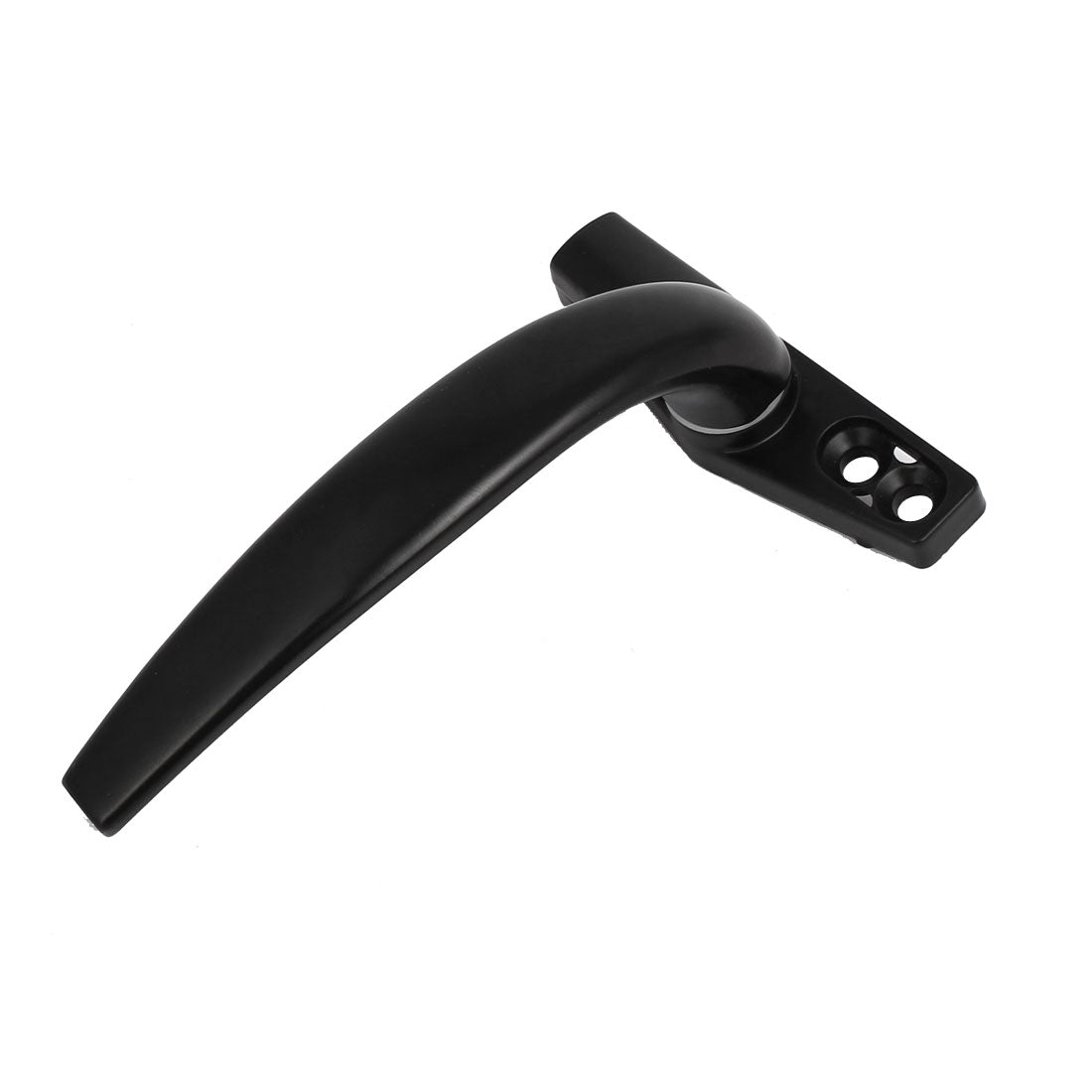 Harfington 140mm Length Aluminum Alloy Casement Window Locking Handle Grip Right Hand Black