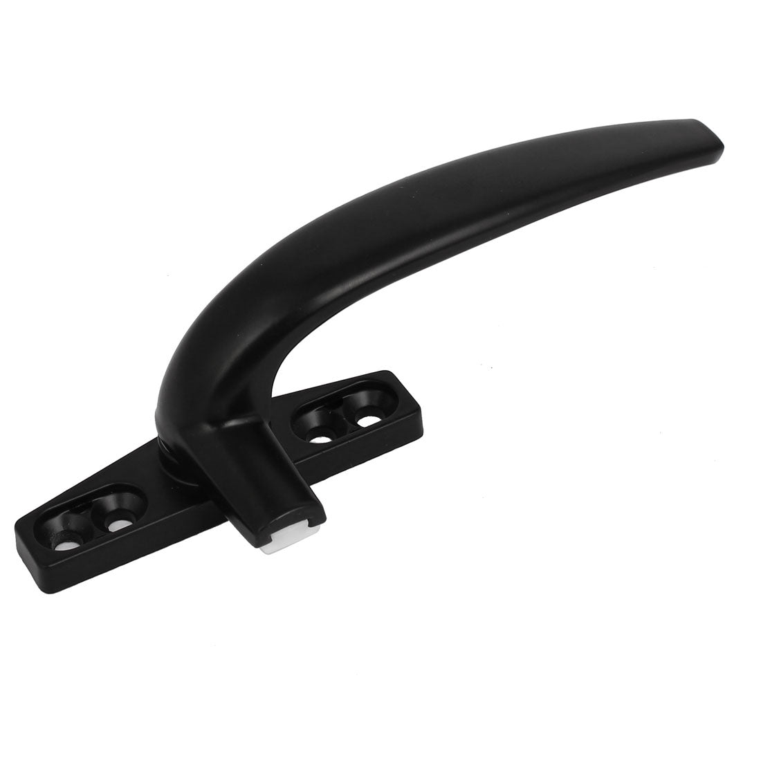 Harfington 140mm Length Aluminum Alloy Casement Window Locking Handle Grip Right Hand Black