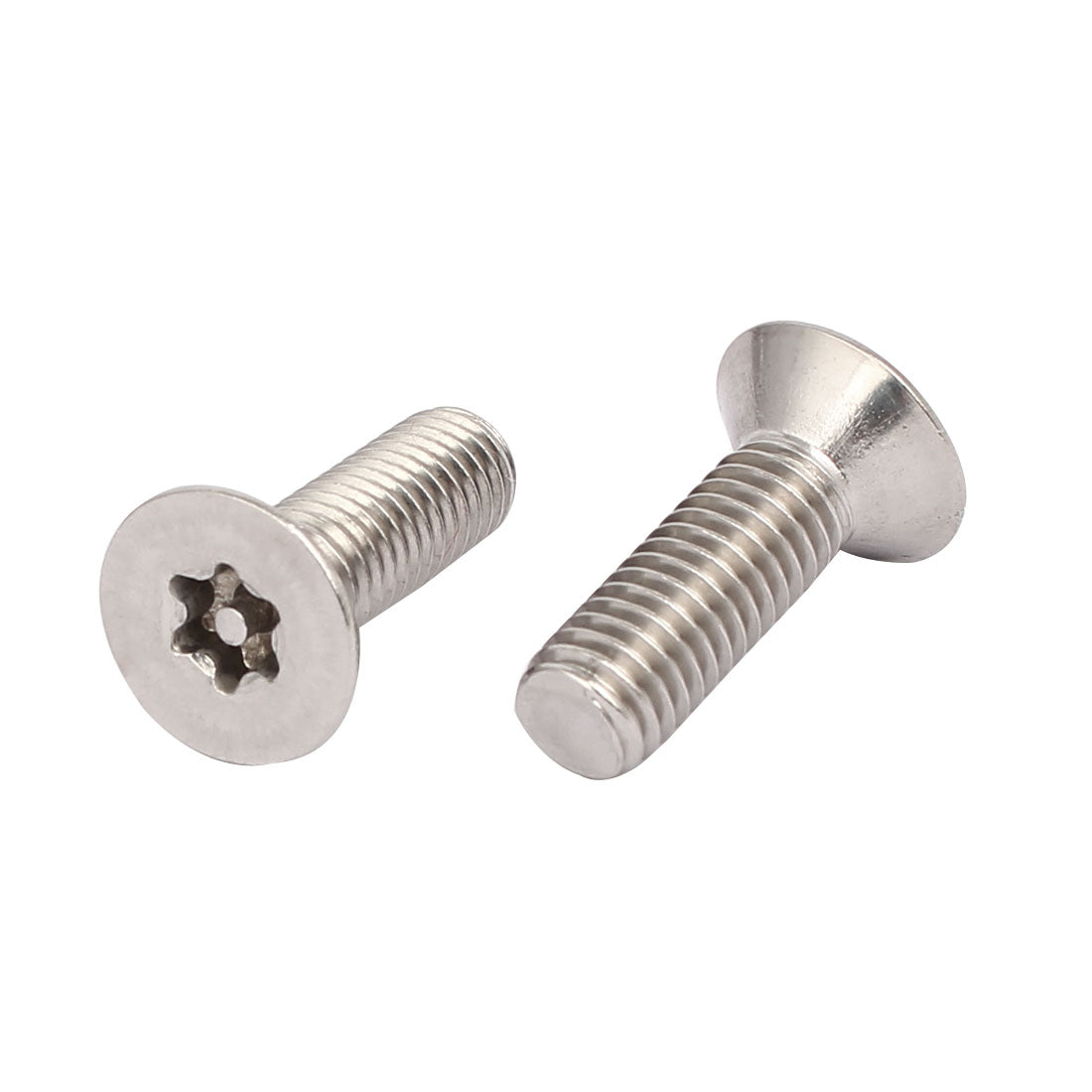 Harfington M8x25mm 5/16" x 1" Torx Anti Theft Tamper Resistant Proof Security Screw 5pcs