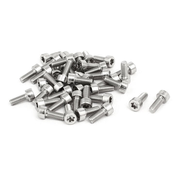 Harfington M4x10m Thread T20 Torx Drive 304 Stainless Steel Torx Socket Cap Screw 40pcs