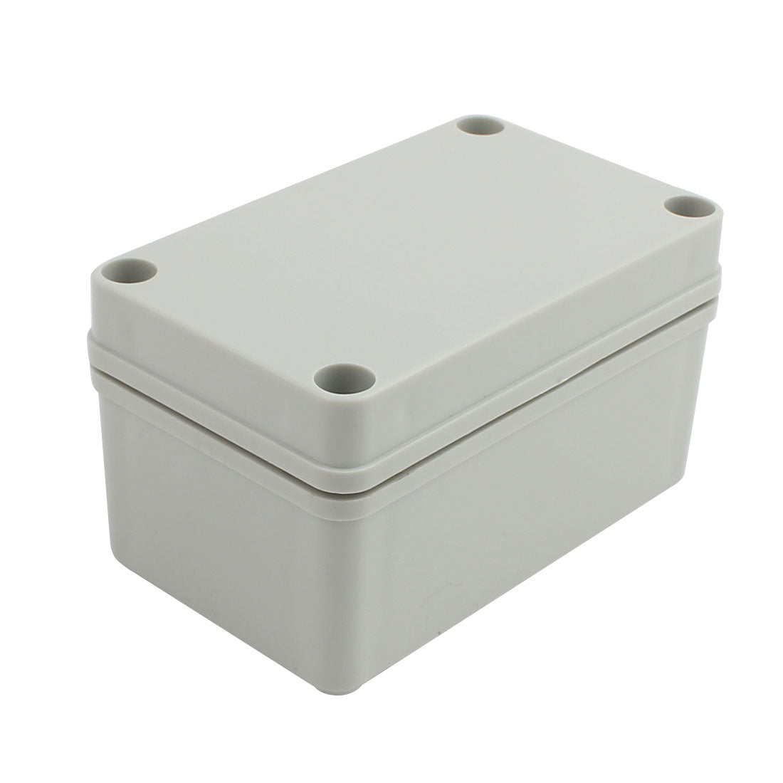 Harfington 130mm x 80mm x 70mm Dustproof IP65 Junction Box DIY Case Enclosure Gray