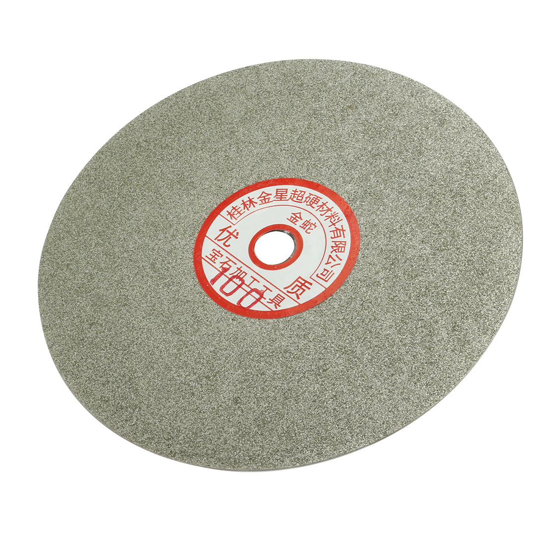 Harfington 6-inch Grit 100 Diamond Coated Flat Lap Wheel Grinding Sanding Polishing Disc