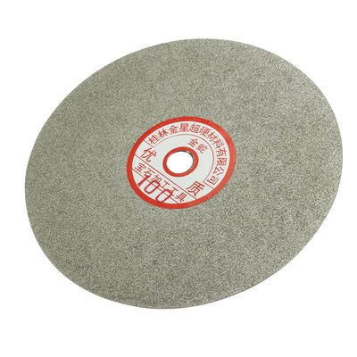 Harfington 6-inch Grit 100 Diamond Coated Flat Lap Wheel Grinding Sanding Polishing Disc
