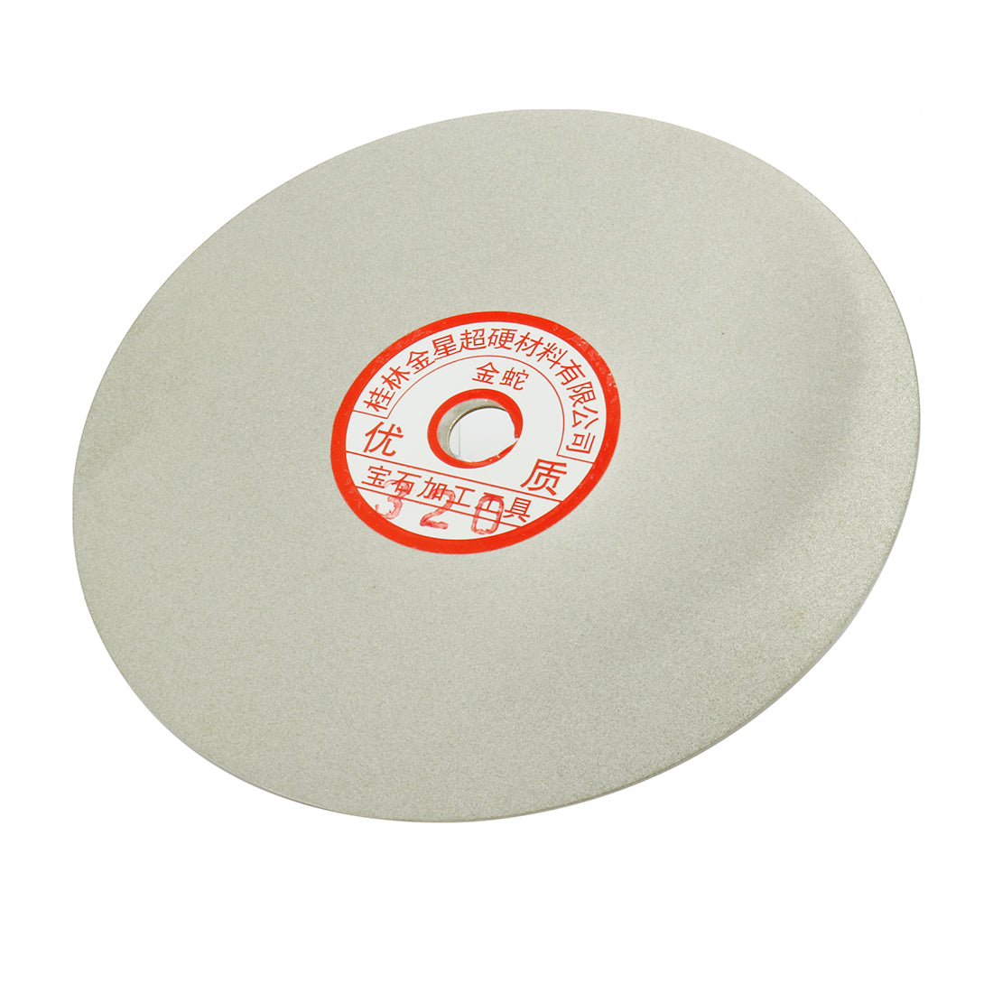 Harfington 6-inch Grit 320 Diamond Coated Flat Lap Wheel Grinding Sanding Polishing Disc