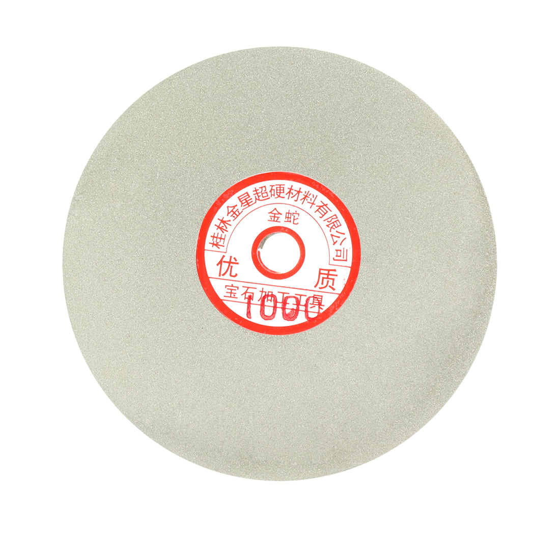 Harfington 6-inch Grit 1000 Diamond Coated Flat Lap Wheel Grinding Sanding Polishing Disc