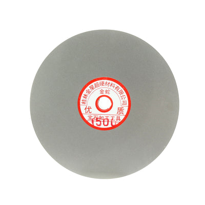 Harfington 6-inch Grit 1500 Diamond Coated Flat Lap Wheel Grinding Sanding Polishing Disc