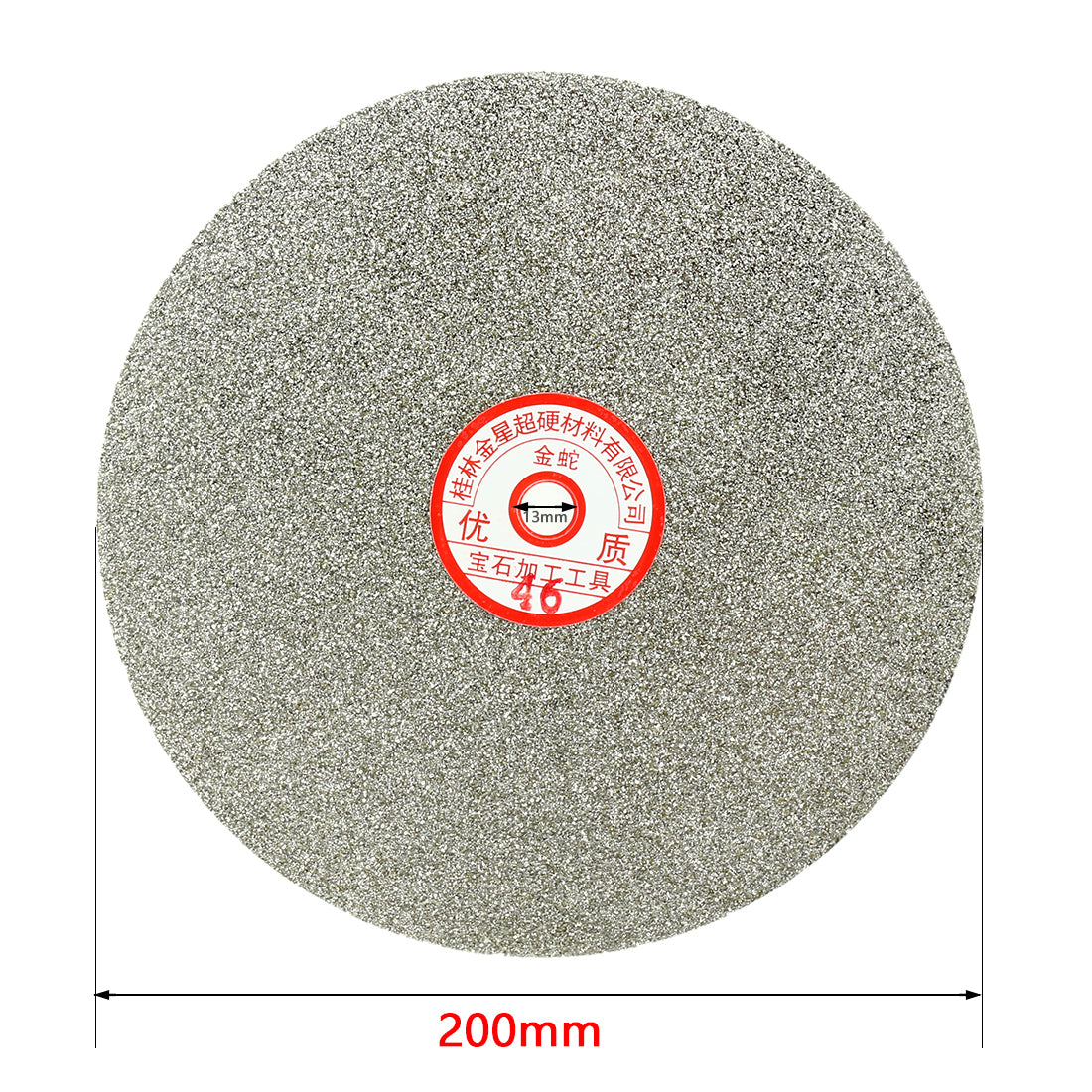 Harfington 8 inch Diamond Coated Flat Lap Disk Wheel Sanding Disc