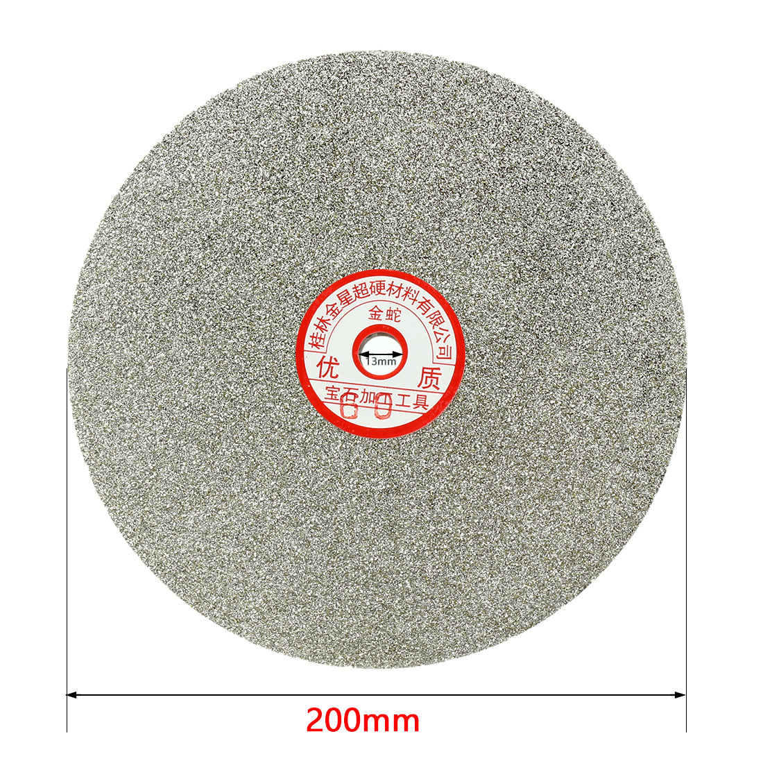 Harfington 8 inch Diamond Coated Flat Lap Disk Wheel Sanding Disc
