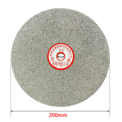 Harfington 8 inch Diamond Coated Flat Lap Disk Wheel Sanding Disc