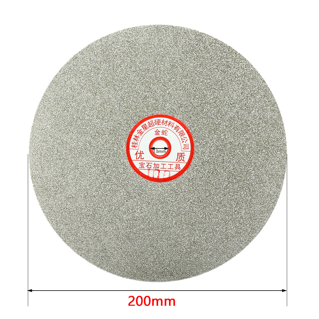 Harfington 8 inch Diamond Coated Flat Lap Disk Wheel Sanding Disc