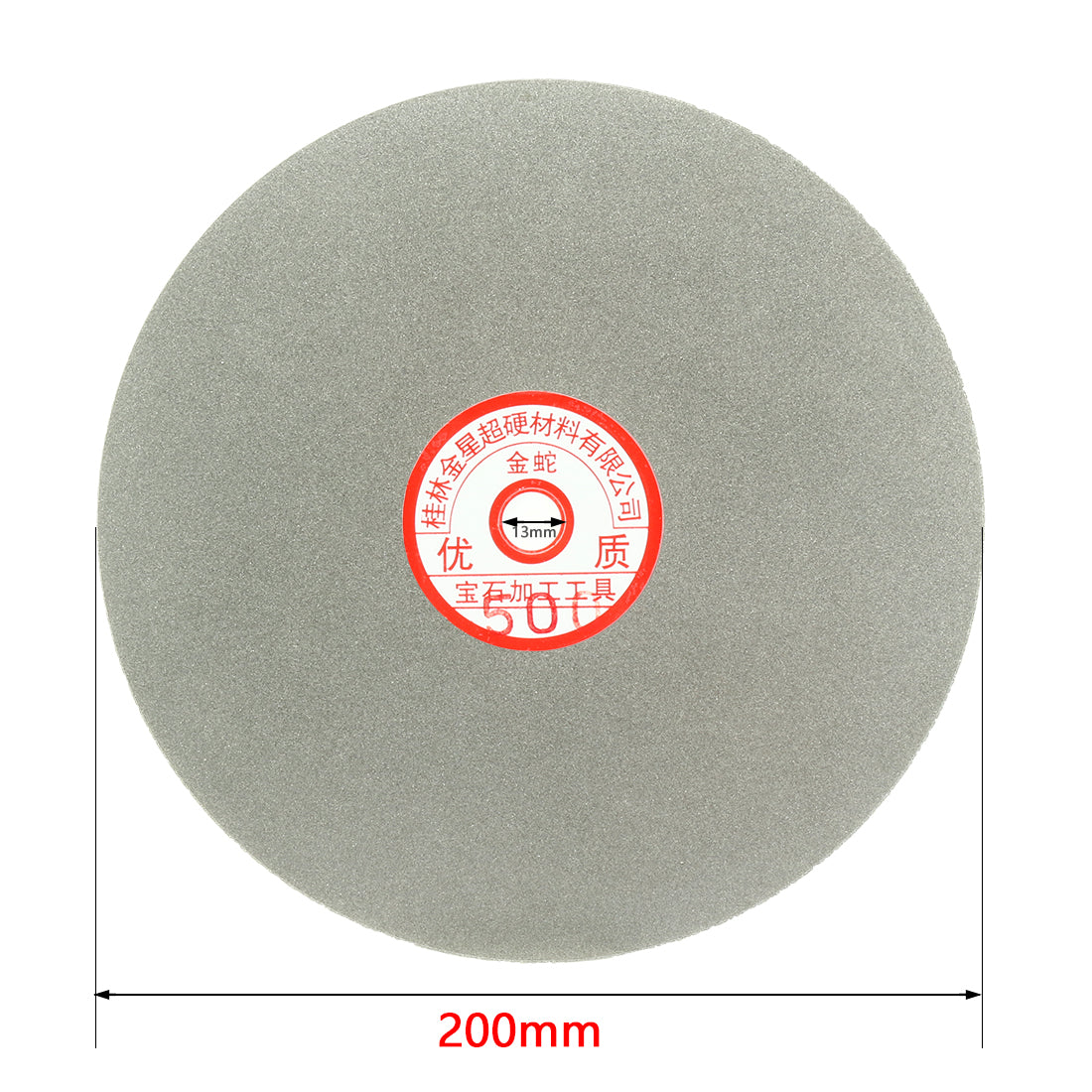 Harfington 8 inch Diamond Coated Flat Lap Disk Wheel Sanding Disc