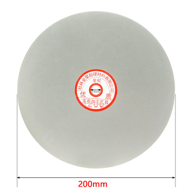 Harfington 8 inch Diamond Coated Flat Lap Disk Wheel Sanding Disc