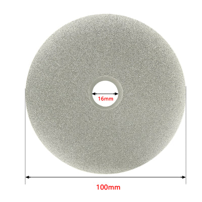 Harfington 4 inch Flat Lap Disk Wheel Grinding Sanding Disc
