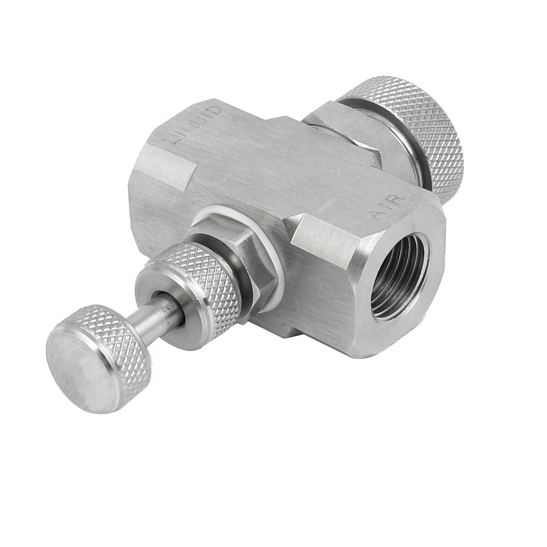 Harfington 1/4BSP Thread 30 Degree Adjustable Round  Air Atomizing Mist Nozzle