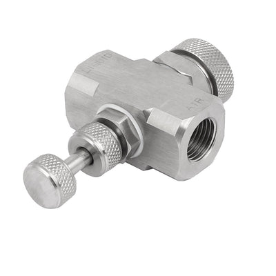 Harfington 1/4BSP Thread 30 Degree Adjustable Round  Air Atomizing Mist Nozzle