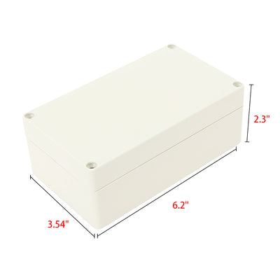 Harfington 158mmx90mmx60mm ABS Junction Box Universal Electric Project Enclosure IP65
