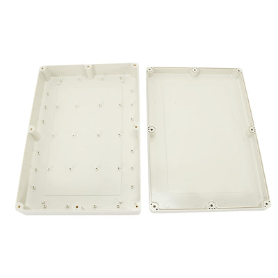 Harfington 15"x10.2"x2.76"(380mmx260mmx70mm) ABS Junction Box Universal Electric Project Enclosure