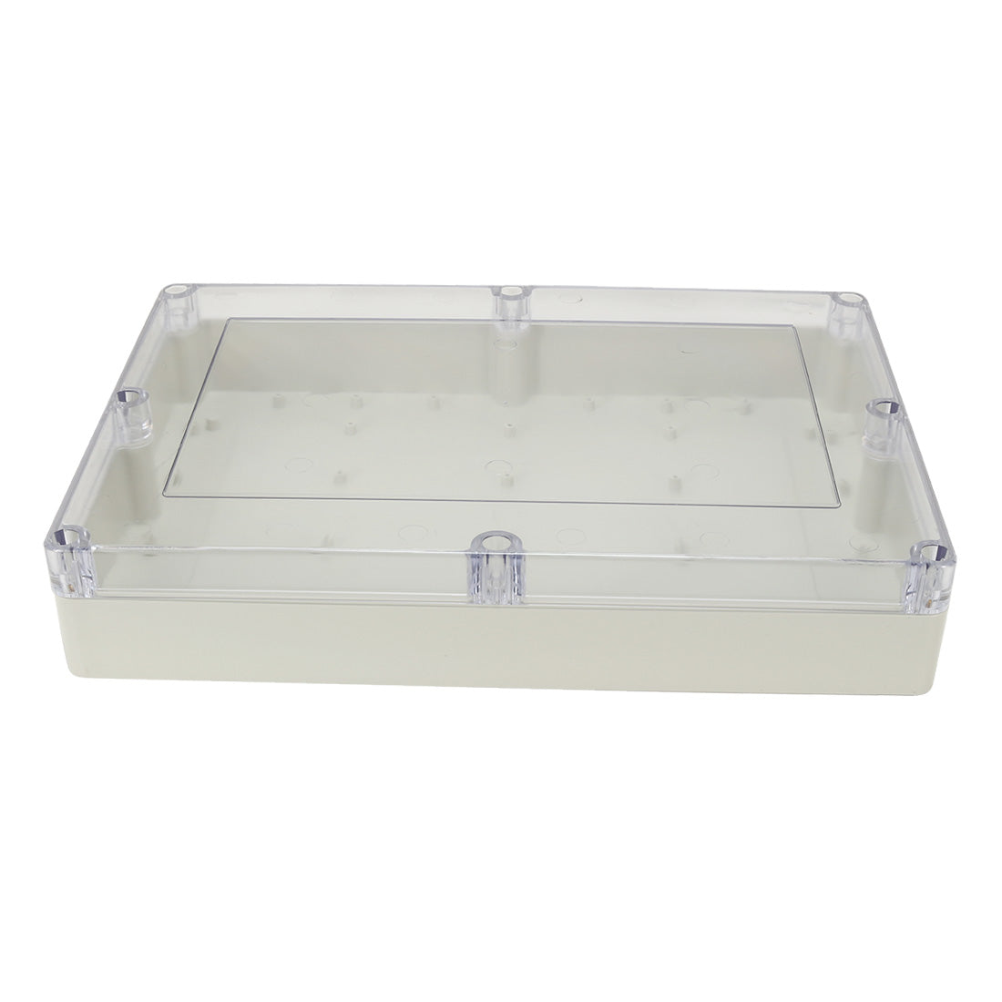 Harfington 15"x10.2"x3.35"(380mmx260mmx85mm) ABS Junction Box Universal Electric Project Enclosure Clear