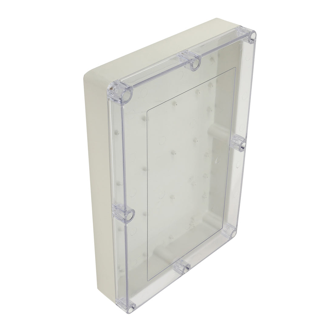 Harfington 15"x10.2"x3.35"(380mmx260mmx85mm) ABS Junction Box Universal Electric Project Enclosure Clear