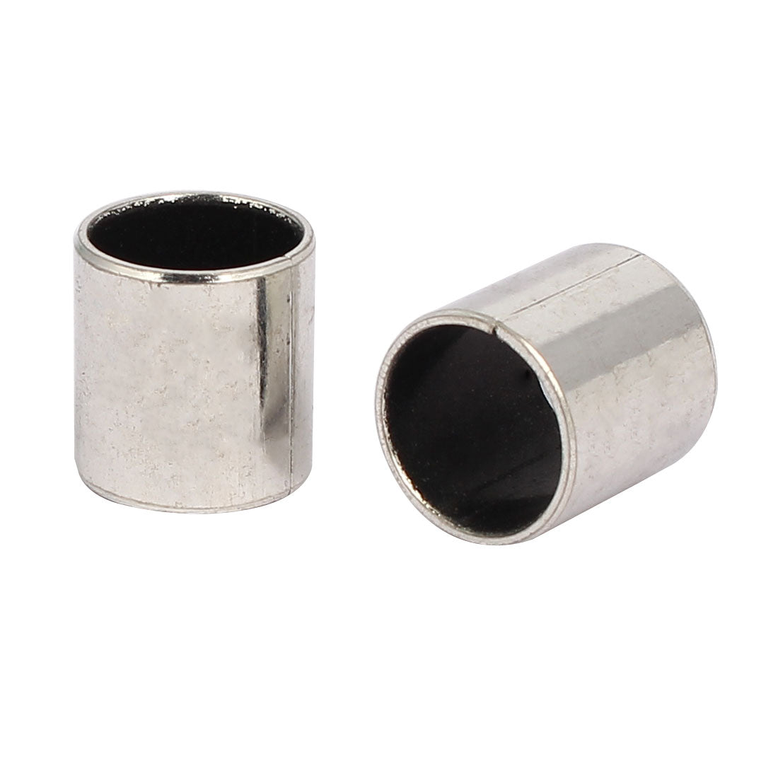 Harfington 14mmx12mmx15mm Self-lubricating Oilless Bearing Sleeve Composite Bushing 10pcs