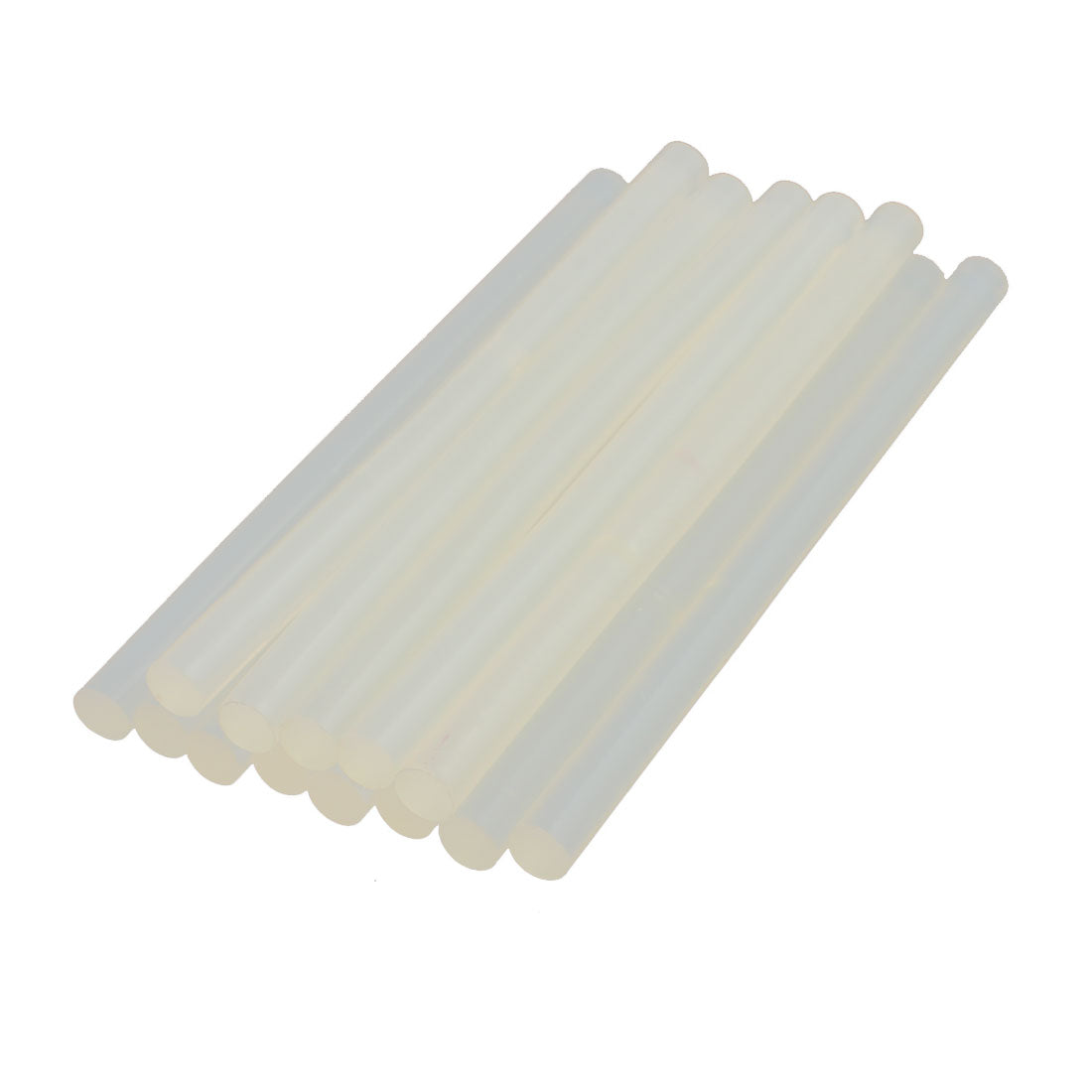 Harfington 13 Pcs Transparent 11mm Dia Soldering Iron Hot Melt Glue Stick 170mm Length