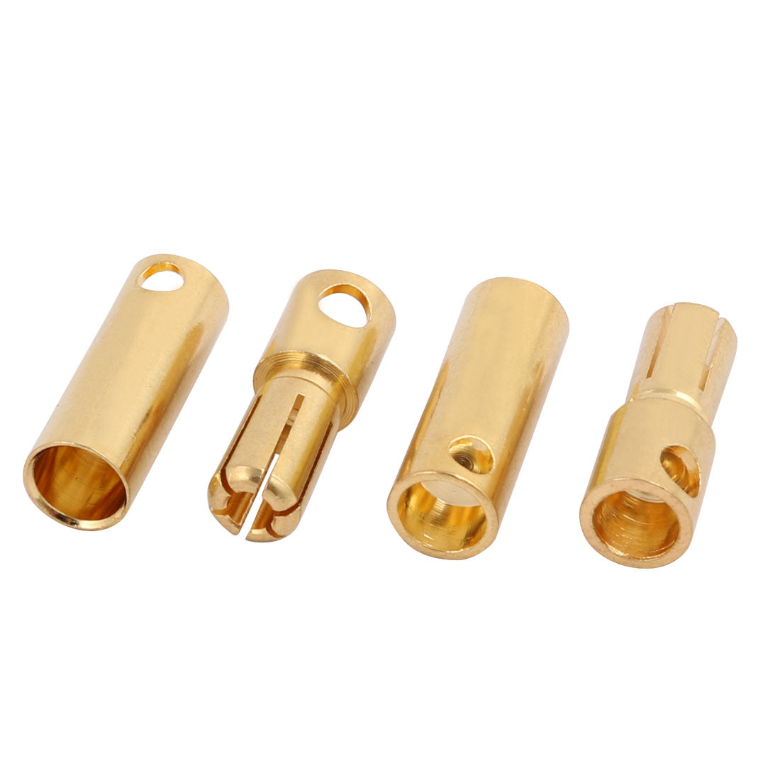 Harfington 15 Pairs Gold Plated 5mm Female Male Banana RC Model Charger Connector