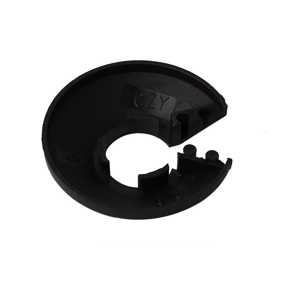 Harfington 16mm Plastic Wall Flange Radiator Water Pipe Cover  Black