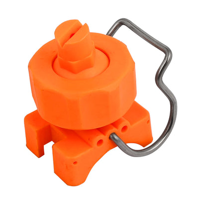 Harfington CT6515 PP Adjustable Ball Clip Flat Fan Clamp Mist Spray Nozzle for 27mm Pipe Dia