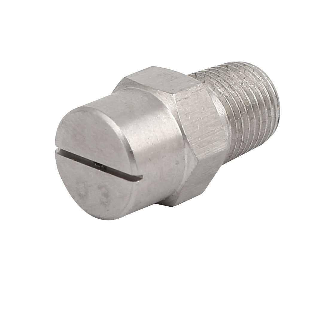 Harfington 1/8BSP 1.1mm Orifice  Dia 65 Degree Stainless Steel Flat Fan  Tip