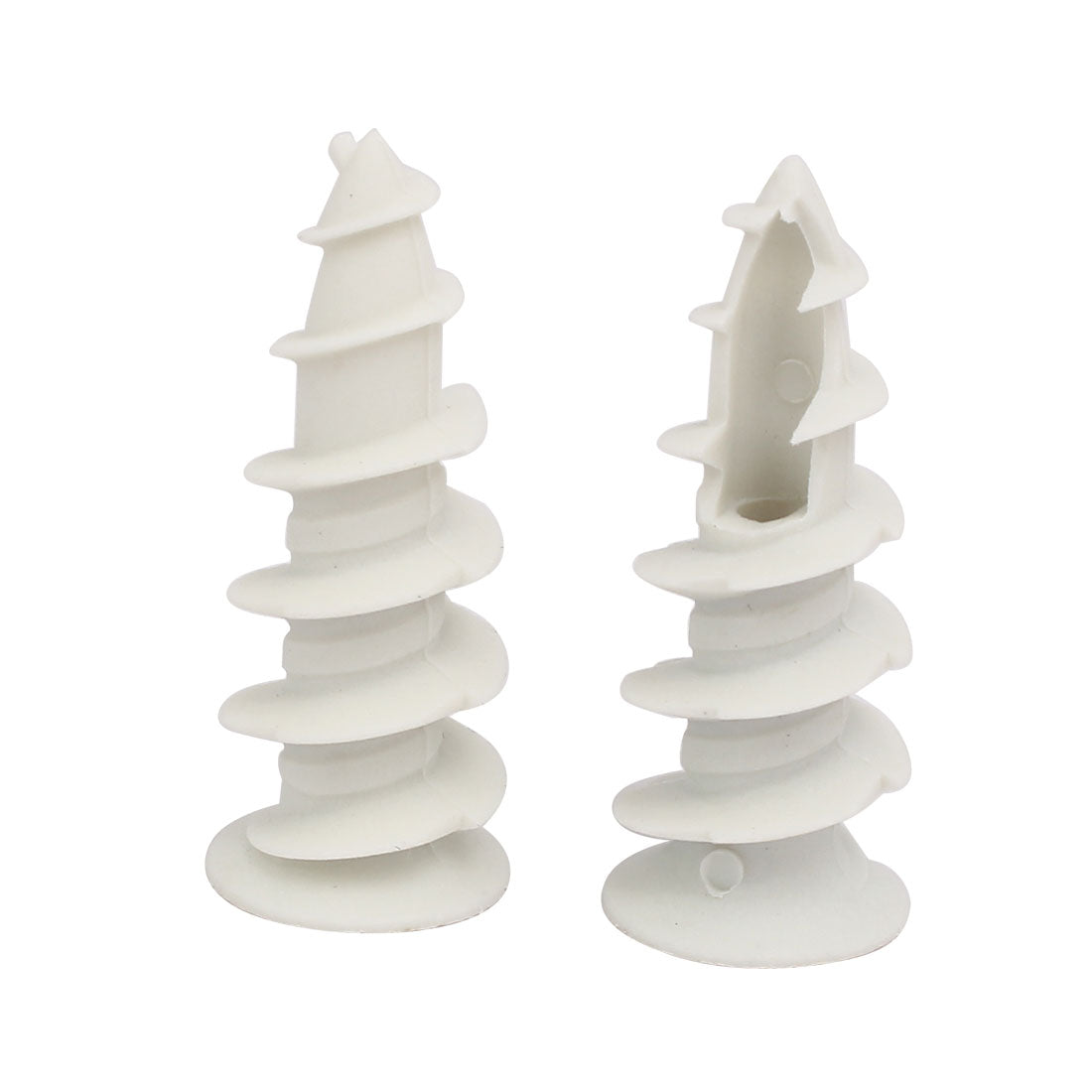 Harfington 14mm x 38mm Nylon Hollow-Wall Self-Drilling Drywall Anchor 35pcs