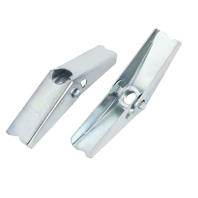 Harfington 1/2" Dia Female Thread Spring Loaded Hollow Wall Anchor Toggle Wing Nut 10pcs