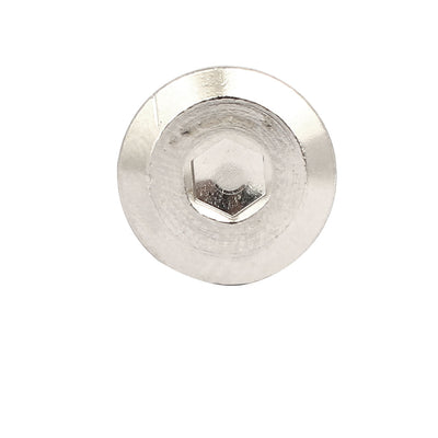 Harfington M6x12mm Female Thread Hex Socket Head Barrel Nut Furniture Fittings 40pcs