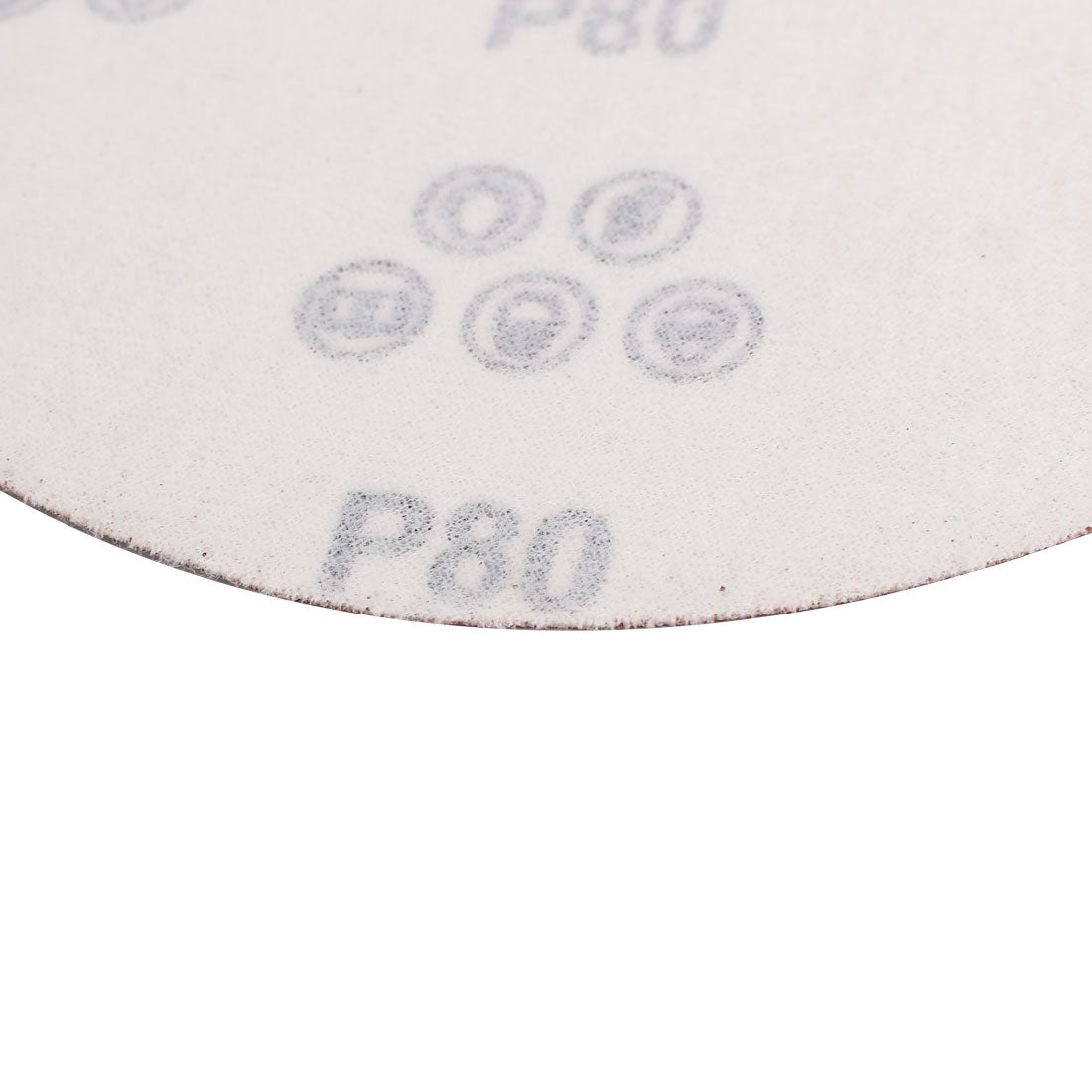 Harfington 7-inch Dia 80 Grits Sanding Disc Polishing Pad Sandpaper 10pcs