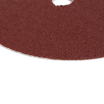 Harfington 180mm 7-inch Dia 40 Grit Abrasive Sanding Disc Polishing Pad Sandpaper 10pcs