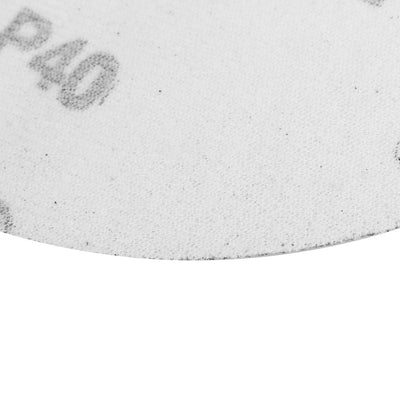 Harfington 180mm 7-inch Dia 40 Grit Abrasive Sanding Disc Polishing Pad Sandpaper 10pcs