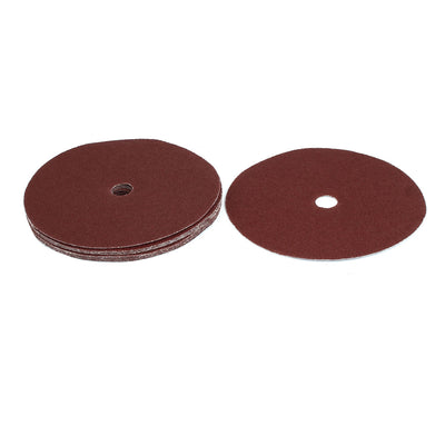 Harfington 180mm 7-inch Dia 60 Grit Abrasive Sanding Disc Polishing Pad Sandpaper 10pcs