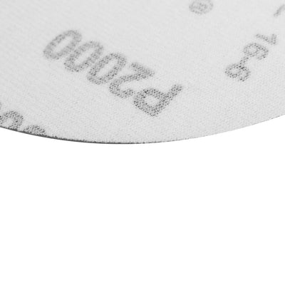 Harfington 180mm 7-inch Dia 2000 Grit Abrasive Sanding Disc Polishing Pad Sandpaper 10pcs