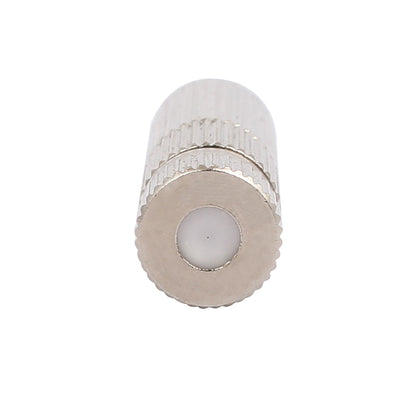 Harfington 0.1mm Orifice Dia 4.5mm Male Thread 40mm Length Mist Nozzle Silver Tone