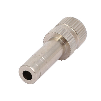 Harfington 0.2mm Orifice Dia 27mm Length Slip lock Mist Nozzle for 6mm Quick Connector