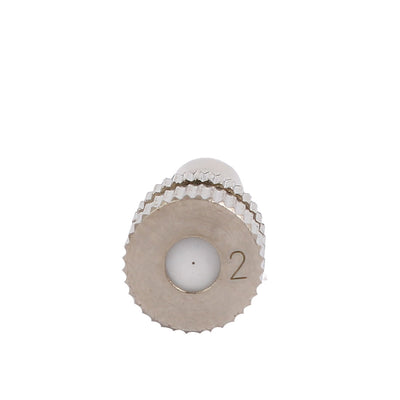 Harfington 0.2mm Orifice Dia 27mm Length Slip lock Mist Nozzle for 6mm Quick Connector