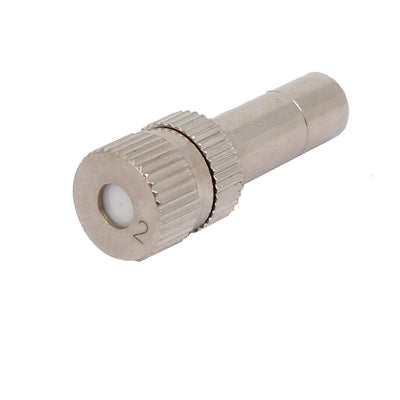 Harfington 0.2mm Orifice Dia 27mm Length Slip lock Mist Nozzle for 6mm Quick Connector